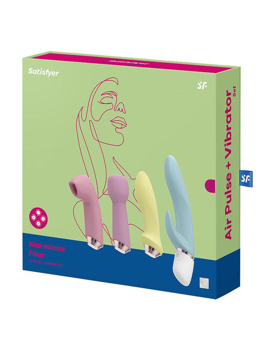 Satisfyer - Marvelous Four - Vierdelige Vibrator Set-Laced-up.nl