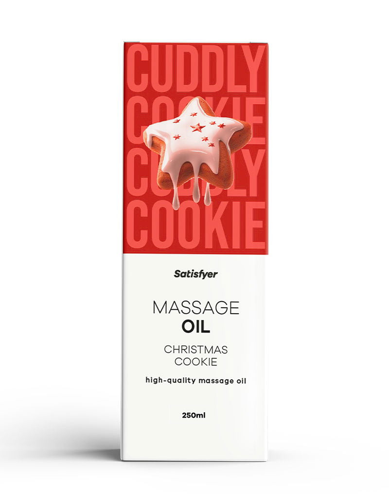 Satisfyer - Massageolie - Christmas Cookie - 250 ml-Erotiekvoordeel.nl