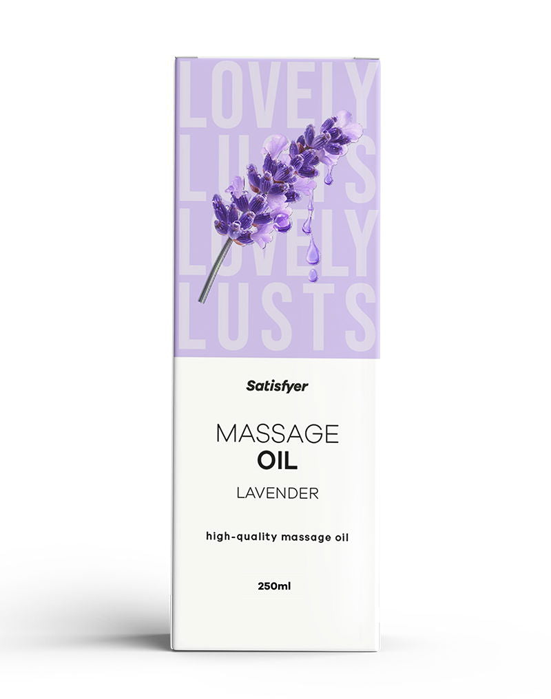 Satisfyer - Massageolie - Lavender - 250 ml-Erotiekvoordeel.nl