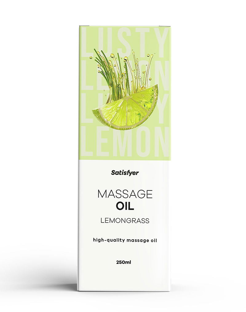 Satisfyer - Massageolie - Lemongrass - 250 ml-Erotiekvoordeel.nl
