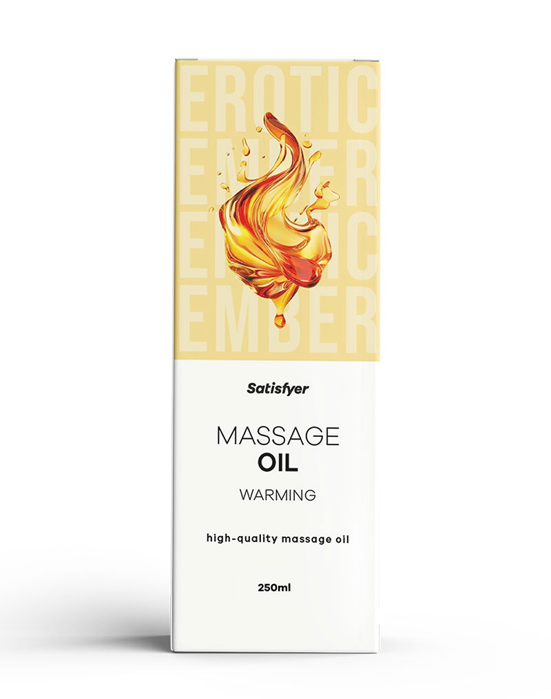 Satisfyer - Massageolie - Warming - 250 ml-Erotiekvoordeel.nl