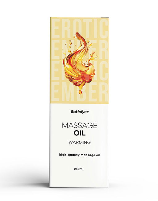 Satisfyer - Massageolie - Warming - 250 ml-Erotiekvoordeel.nl