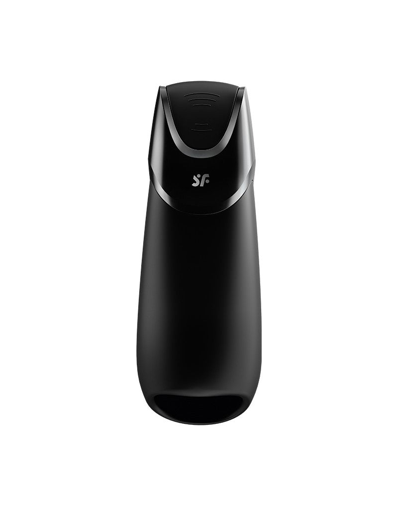 Satisfyer - Men Vibration+ - Met App Control - Masturbator - Zwart-Laced-up.nl