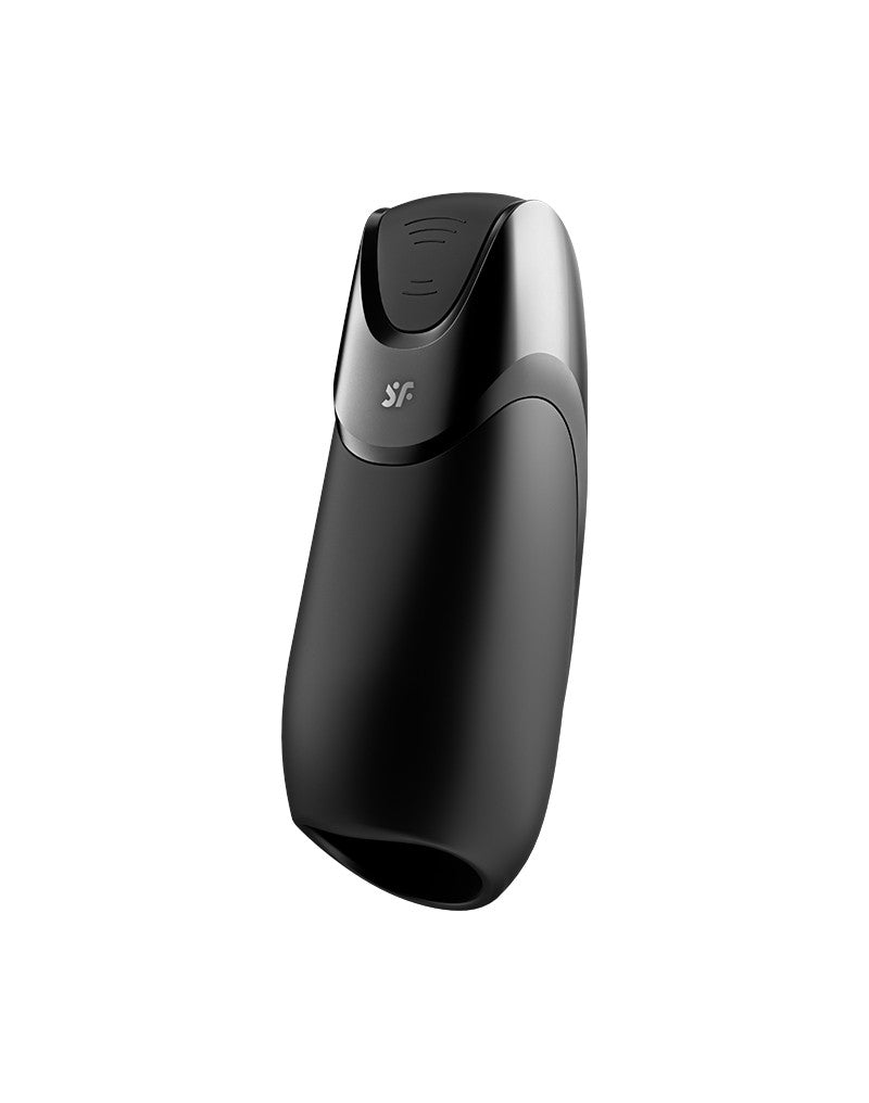 Satisfyer - Men Vibration+ - Met App Control - Masturbator - Zwart-Laced-up.nl