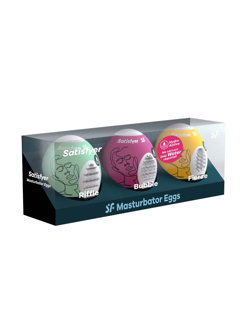 Satisfyer - Mini Masturbator - 3 Stuks - Riffle, Bubble, Fierce-Laced-up.nl