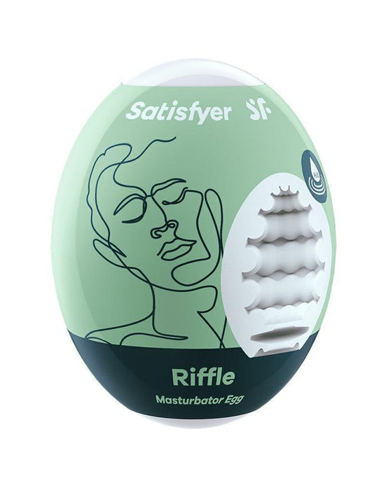 Satisfyer - Mini Masturbator Riffle - lichtgroen-Laced-up.nl