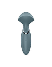 Satisfyer - Mini Wand-er - Wand Vibrator - Grijs-Laced-up.nl