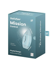 Satisfyer - Mission Control - Luchtdruk Vibrator - Lichtblauw-Laced-up.nl