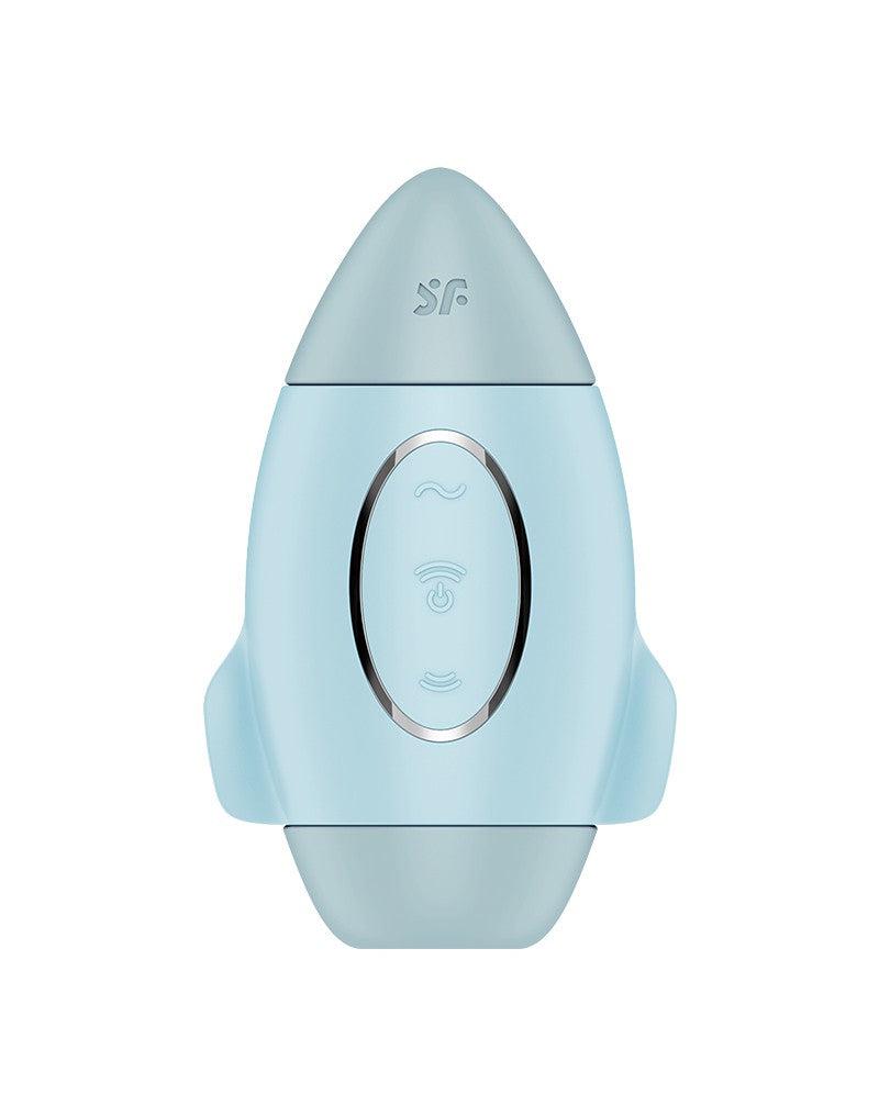 Satisfyer - Mission Control - Luchtdruk Vibrator - Lichtblauw-Laced-up.nl