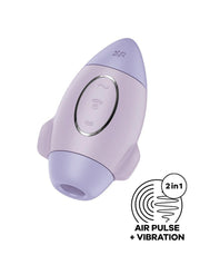 Satisfyer - Mission Control - Luchtdruk Vibrator - Lila-Laced-up.nl