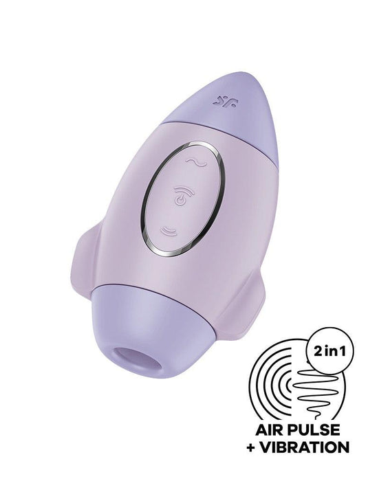 Satisfyer - Mission Control - Luchtdruk Vibrator - Lila-Laced-up.nl