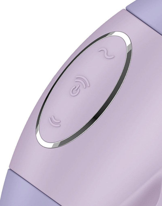 Satisfyer - Mission Control - Luchtdruk Vibrator - Lila-Laced-up.nl