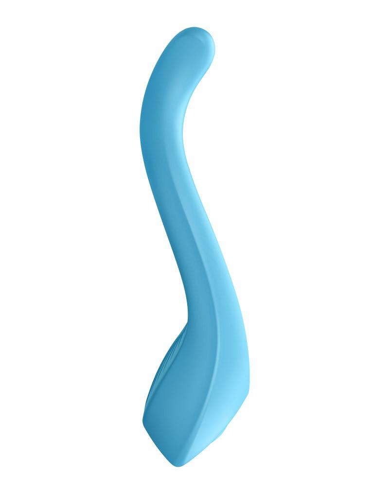 Satisfyer - Multifun 1 - Partner Vibrator - Lichtblauw-Laced-up.nl