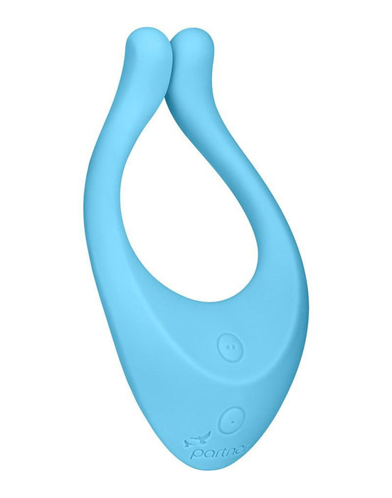 Satisfyer - Multifun 1 - Partner Vibrator - Lichtblauw-Laced-up.nl