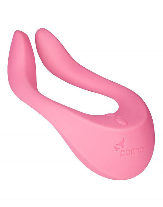 Satisfyer - Multifun 2 - Partner Vibrator - Roze-Laced-up.nl