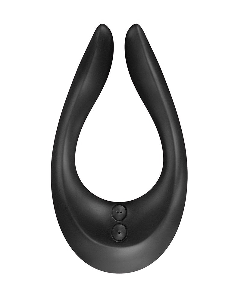 Satisfyer - Multifun 2 - Partner Vibrator - Zwart-Erotiekvoordeel.nl