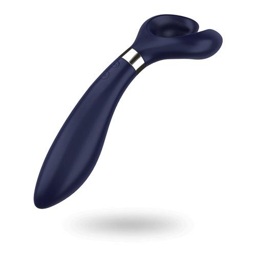 Satisfyer - Multifun 3 - Partner Vibrator - Blauw-Laced-up.nl
