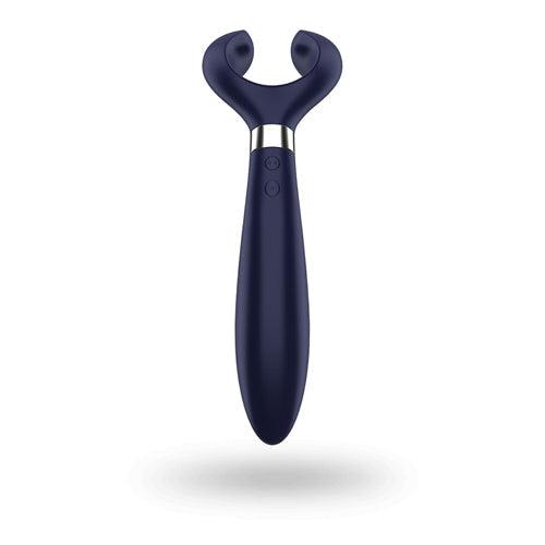 Satisfyer - Multifun 3 - Partner Vibrator - Blauw-Laced-up.nl