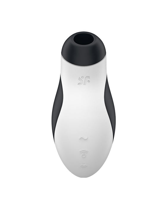 Satisfyer - Orca Luchtdruk Vibrator - Zwart/Wit-Laced-up.nl
