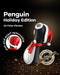 Satisfyer Penguin - Holiday Edition - Luchtdruk Stimulator - USB-oplaadbaar - Zwart, Rood & Wit-Laced-up.nl