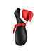 Satisfyer Penguin - Holiday Edition - Luchtdruk Stimulator - USB-oplaadbaar - Zwart, Rood & Wit-Laced-up.nl