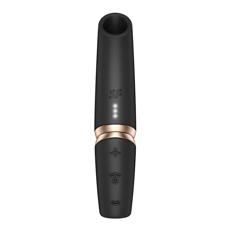 Satisfyer - Perfect Kiss – 3D Air Pulse Vibrator - Lipstick Design-Erotiekvoordeel.nl