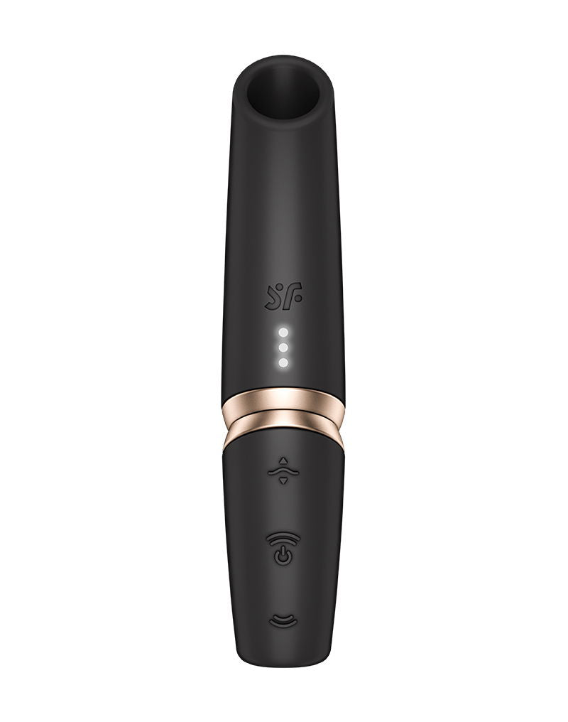 Satisfyer - Perfect Kiss – 3D Air Pulse Vibrator - Lipstick Design-Erotiekvoordeel.nl