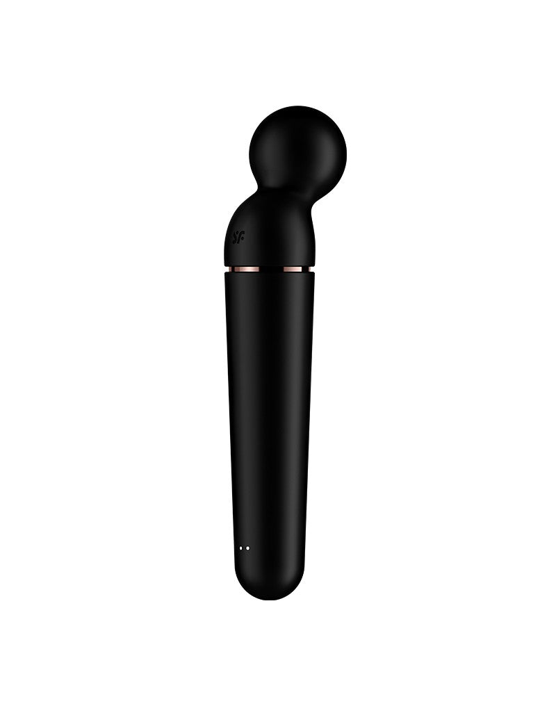 Satisfyer - Planet Wand-er - Wand Vibrator - Zwart-Laced-up.nl