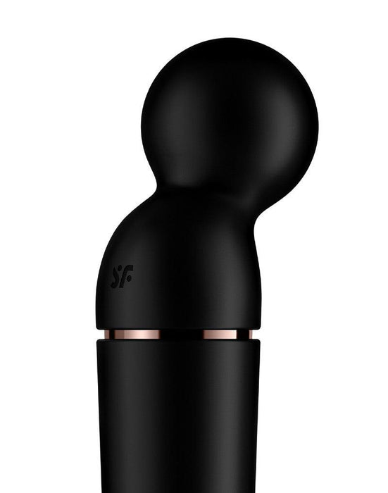 Satisfyer - Planet Wand-er - Wand Vibrator - Zwart-Laced-up.nl