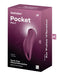 Satisfyer - Pocket Pro - Compacte Vibrerende Luchtdruk Vibrator - Paars-Erotiekvoordeel.nl