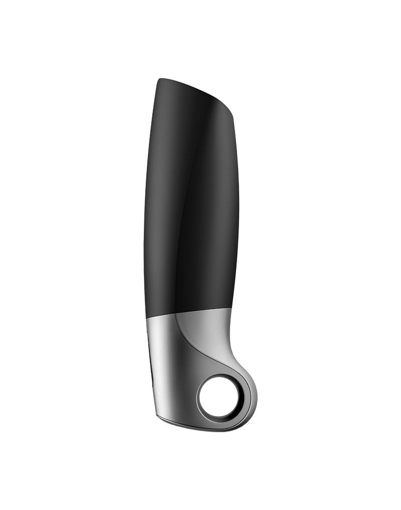 Satisfyer - Power Masturbator - Met App Control - Zwart/Zilver-Laced-up.nl