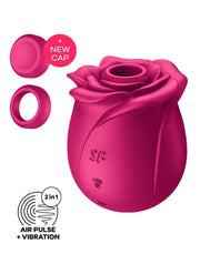 Satisfyer - Pro 2 Classic Blossom - Luchtdruk Vibrator - Roze-Laced-up.nl