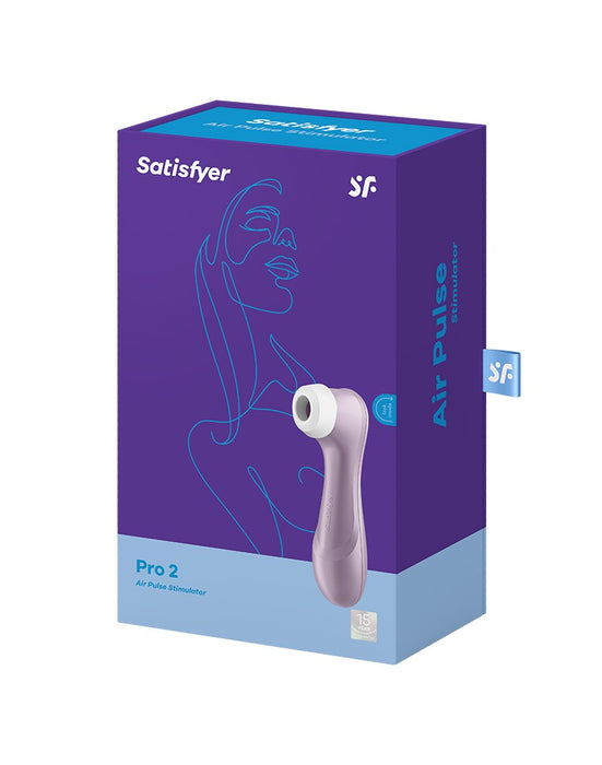 Satisfyer - Pro 2 Generation 2 - Luchtdruk Vibrator - Lila-Laced-up.nl