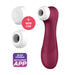 Satisfyer - Pro 2 Generation 3 - Luchtdruk Vibrator - Met App Control - Rood-Laced-up.nl