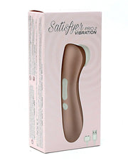 Satisfyer - Pro 2+ - Luchtdruk Vibrator Met Extra vibratie-Laced-up.nl