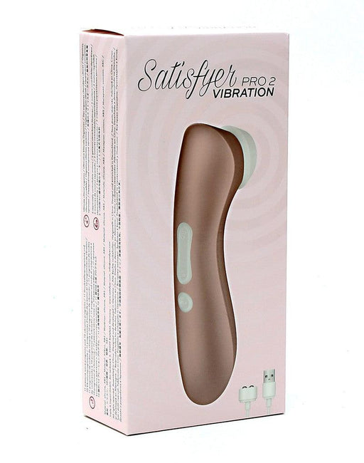 Satisfyer - Pro 2+ - Luchtdruk Vibrator Met Extra vibratie-Laced-up.nl