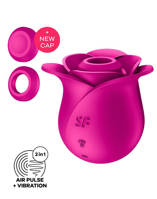 Satisfyer - Pro 2 Modern Blossom - Luchtdruk Vibrator - Roze-Laced-up.nl