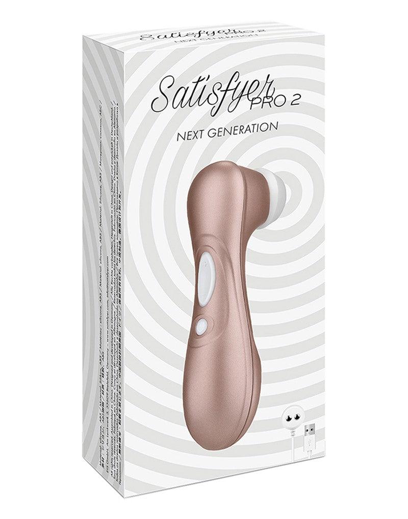 Satisfyer 2 - Pro 2 Next Generation Luchtdruk Vibrator - Brons-Laced-up.nl