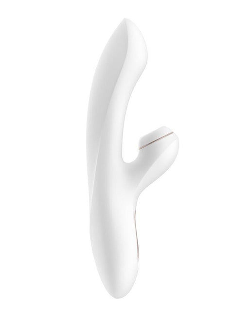 Satisfyer - Pro Rabbit Vibrator - G-spot Vibrator en Luchtdruk Vibrator - Wit-Laced-up.nl