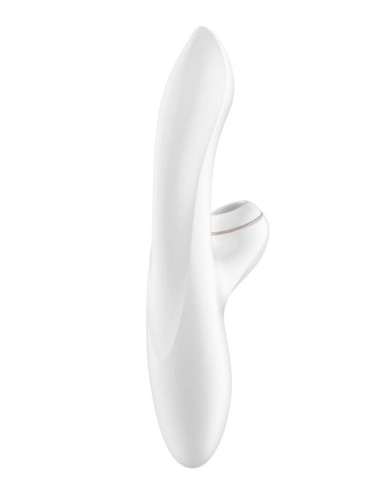 Satisfyer - Pro Rabbit Vibrator - G-spot Vibrator en Luchtdruk Vibrator - Wit-Laced-up.nl