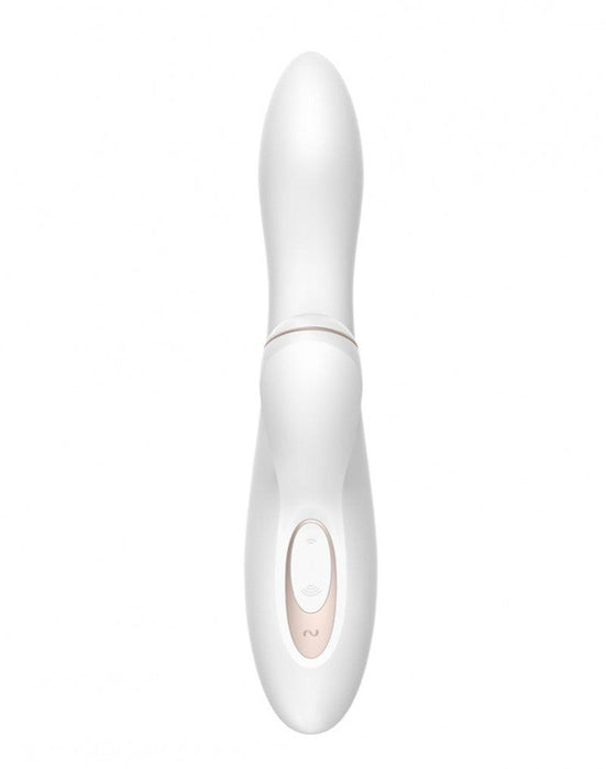 Satisfyer - Pro Rabbit Vibrator - G-spot Vibrator en Luchtdruk Vibrator - Wit-Laced-up.nl