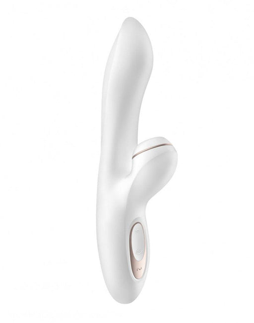 Satisfyer - Pro Rabbit Vibrator - G-spot Vibrator en Luchtdruk Vibrator - Wit-Laced-up.nl