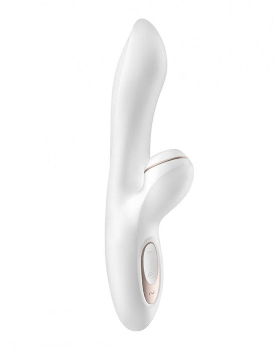 Satisfyer - Pro Rabbit Vibrator - G-spot Vibrator en Luchtdruk Vibrator - Wit-Laced-up.nl