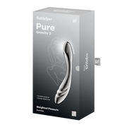 Satisfyer - Pure Gravity 3 - RVS Dildo-Erotiekvoordeel.nl