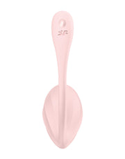 Satisfyer - Ribbed Petal - Draagbare Vibrator - Panty Vibrator - Vibrerend Eitje - Roze-Erotiekvoordeel.nl
