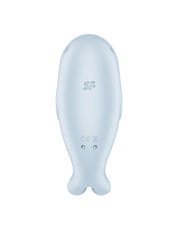 Satisfyer - Seal You Soon - Luchtdruk Vibrator met Vibratie - Lichtblauw-Laced-up.nl