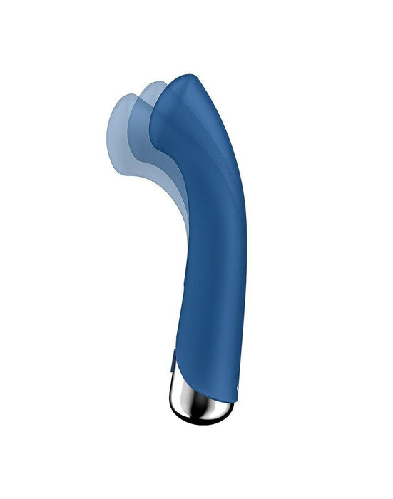 Satisfyer - Spinning G-Spot 1 - Vibrerende en Roterende G-Spot Vibrator - Blauw-Laced-up.nl