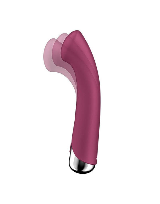 Satisfyer - Spinning G-Spot 1 - Vibrerende en Roterende G-Spot Vibrator - Rood-Laced-up.nl
