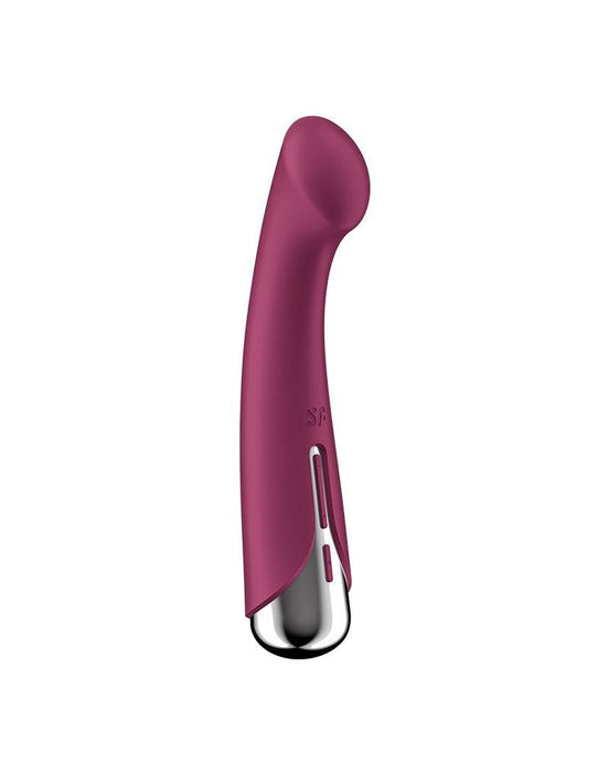 Satisfyer - Spinning G-Spot 1 - Vibrerende en Roterende G-Spot Vibrator - Rood-Laced-up.nl