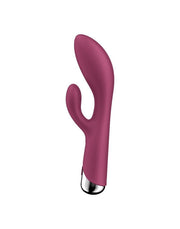 Satisfyer - Spinning Rabbit 1 - Roterende en Vibrerende Rabbit Vibrator - Rood-Erotiekvoordeel.nl